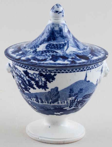 Sugar Bowl lidded c1820